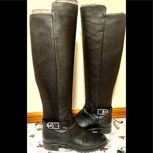 Michael Kors Tall Pebbles Leather Woman’s Boots